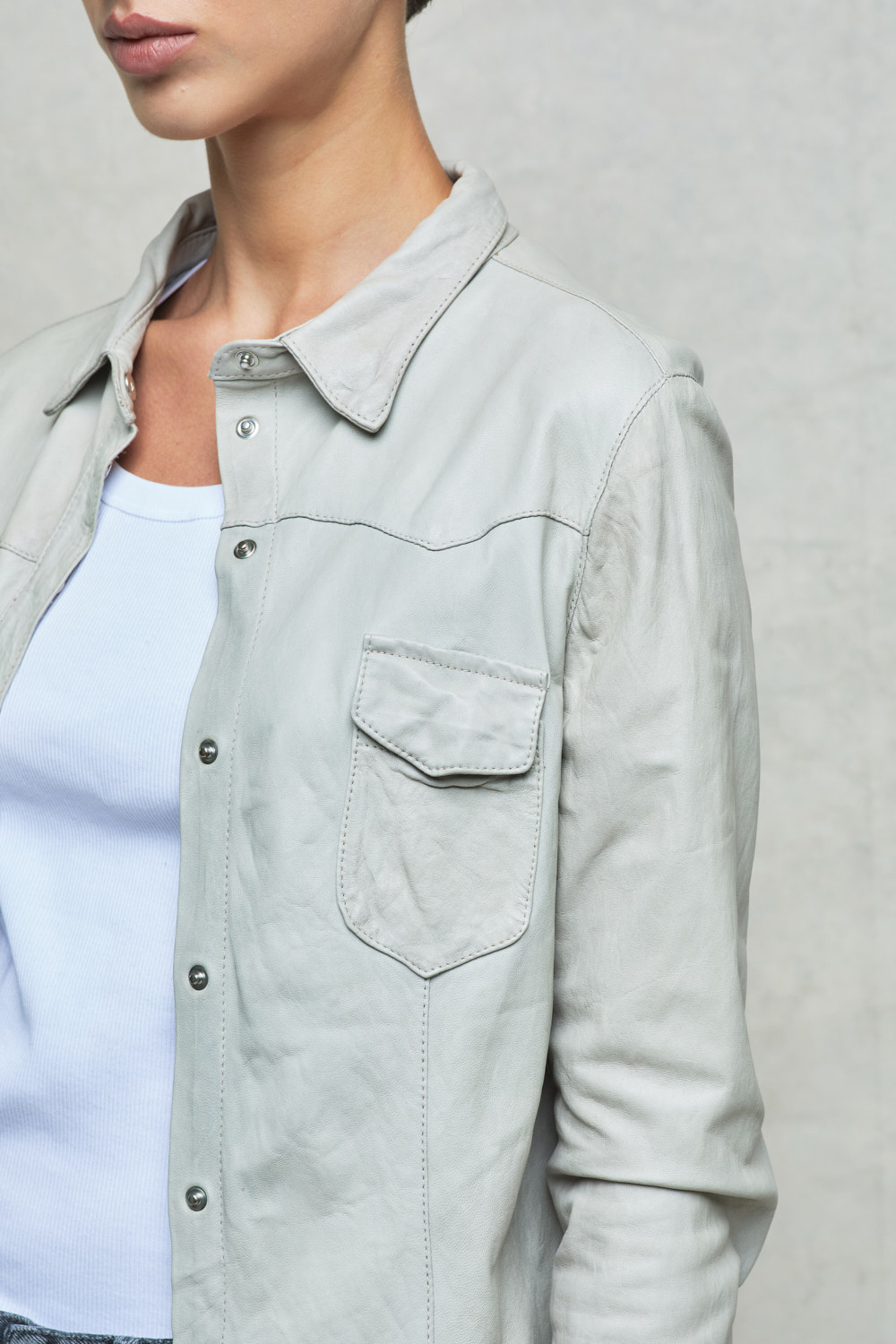 Giorgio Brato | Camicia In Pelle