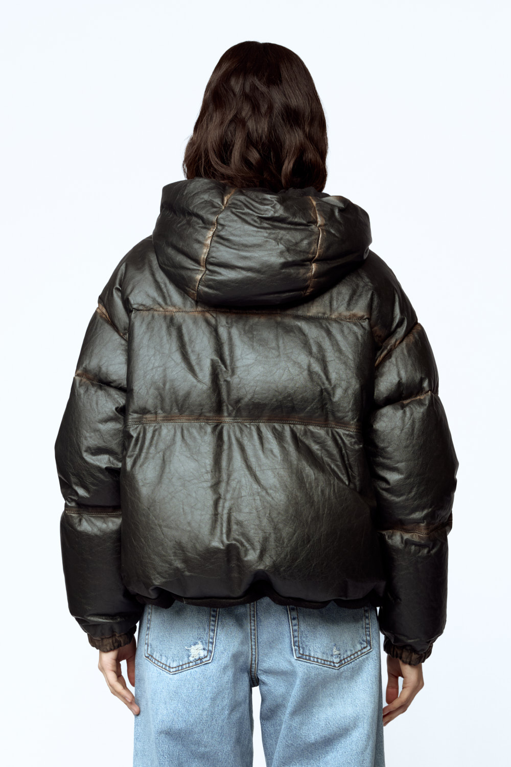 Giorgio Brato | Down Jacket On Leather